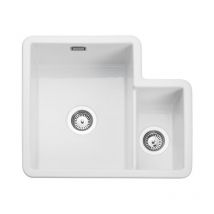 Rustique Fire Clay Ceramic Undermount 1.3 Bowls Sink