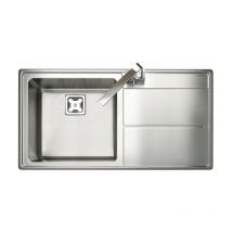 Arlington Stainless Steel Inset Sink 1 Bowl Polished