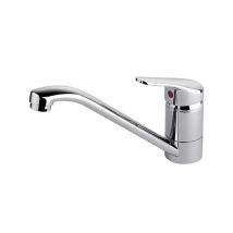 Aquaflow 1 Single Lever Monobloc Tap, Chrome finish