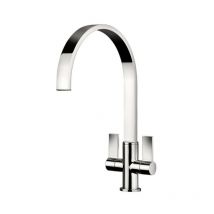 Aspire Dual Lever Monobloc Tap, Chrome finish