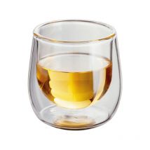 Double Walled Glassware 2 Piece Espresso / Shot Glass Set, 75Ml