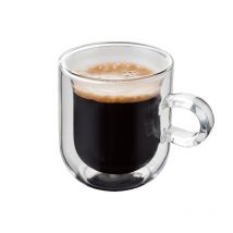 Double Walled Glassware 2 Piece Espresso Glass Set, 75Ml