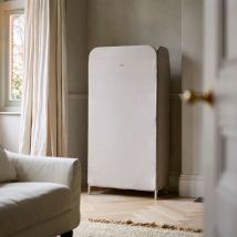 Eclipse 3-Tier Clothes Airer With Screen, Ecru