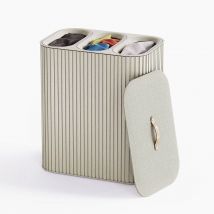 Tota Trio Luxe 90L Ecru Laundry Separation Basket