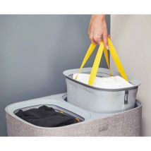 Tota 90L Grey Laundry Separation Basket