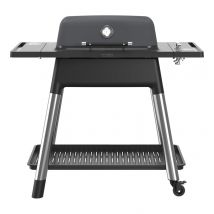 Force Gas 2 Burner BBQ with Stand - Graphite