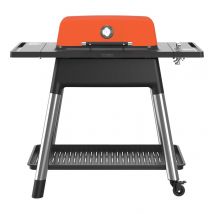 Force Gas 2 Burner BBQ with Stand - Orange
