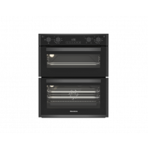 59.4cm Built-Under Electric Double Oven - Dark Steel
