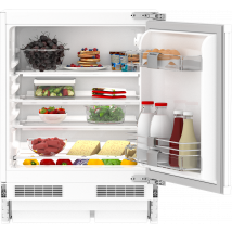 59.5cm Integrated Under Counter Larder Fridge - White