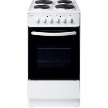 50cm Single Oven Electric Cooker - White