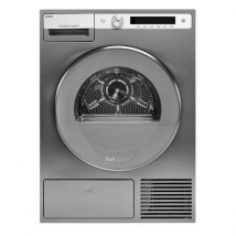 8kg Heat Pump Tumble Dryer - Stainless Steel