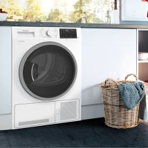8kg Condenser Tumble Dryer - White