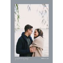 Expression Of Love 12x8" Wall-mounted Acrylic Photo Print (30x20cm), Home Décor Gray