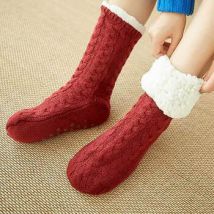 Easylife Slipper Socks Pair in Red | Christmas Gifts