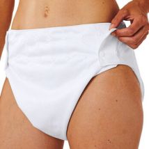 Easylife Snap Incontinence Briefs in Brown/Beige