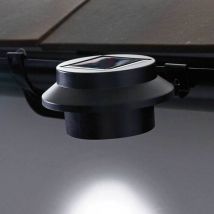 Easylife Gutter Solar Lights in Black, Size Pack Of 2