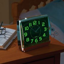 Easylife Easy-Read Glow-In-The-Dark Alarm Clock