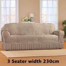 Easylife Luxury Fitted Seat Cover, Size 3 Seater