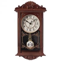 Easylife Vintage Wall Clock in Brown