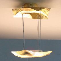 Piccola Crash - lampa wisząca powlekana złotem