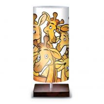 Zabawna lampa stojąca Giraffe