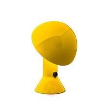 Designerska lampa stołowa ELMETTO żółta