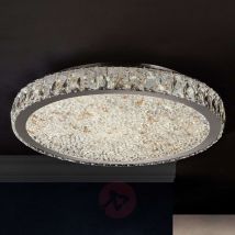 Lampa sufitowa LED Dana z kryształami Ø 49cm