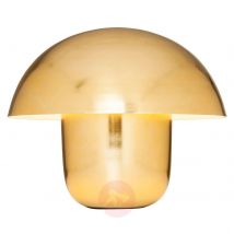 KARE Mushroom - lampa stołowa grzybek, złoty