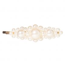 Hairclip pearls 03 Gold