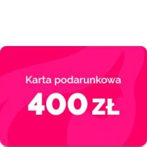 Bon podarunkowy – 400 zł - Karta Podarunkowa