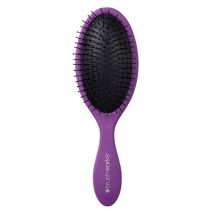 Brushworks Oval Detangling Hair Brush, Purple