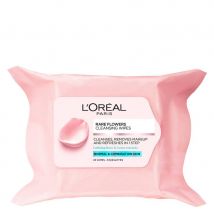 L'Oréal Paris Rare Flowers Cleansing Wipes (25 sztuk) - Chusteczki Nawilżone