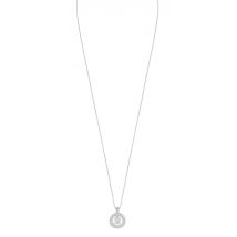 Snö Of Sweden Elaine Pendant Necklace, Silver/Clear