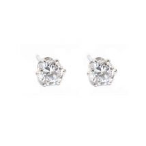 Snö Of Sweden Lady Small Earring, Clear (6 mm)