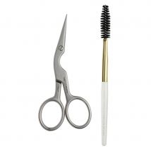 Tweezerman Browshaping Scissors And Brush