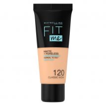 Maybelline Fit Me Liquid Foundation Classic Ivory 120 Normal To Oily (30 ml)