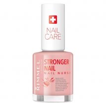 Rimmel Stronger Nail Nurse Base Coat Nail Polish (12 ml), Transparent