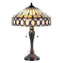 Lampa stołowa Fiera w stylu Tiffany