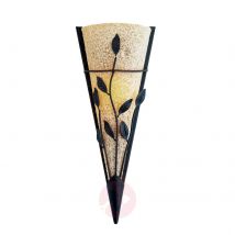 Lampa ścienna MELINDA z dekoracją w formie liści