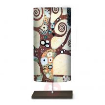 Lampa stojąca Klimt I z artystycznym motywem