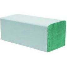 Ręcznik papierowy w składce Z-Z zielony (20x200 listków) 4000szt.