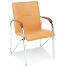 Krzesło NOWY STYL Samba beżowe V80 + drewno 1.031