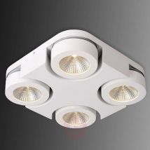 Kwadratowa lampa sufitowa LED Mitrax