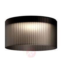 Kundalini Giass - lampa sufitowa LED Ø50 cm, szara
