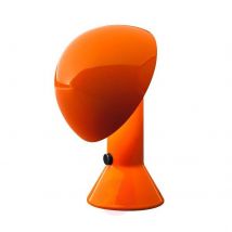 Designerska lampa stołowa ELMETTO pomarańczowa