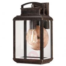 Byron – lampa ścienna zewnętrzna, design vintage