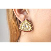 Agra Kundan Earrings