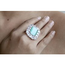 Baroque Crystal Ring