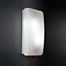 Szklana lampa ścienna Rialto 20 x 40 cm