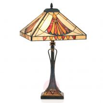 Urocza lampa stołowa AMALIA w stylu Tiffany